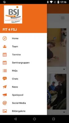 FIT 4 FSJ android App screenshot 1